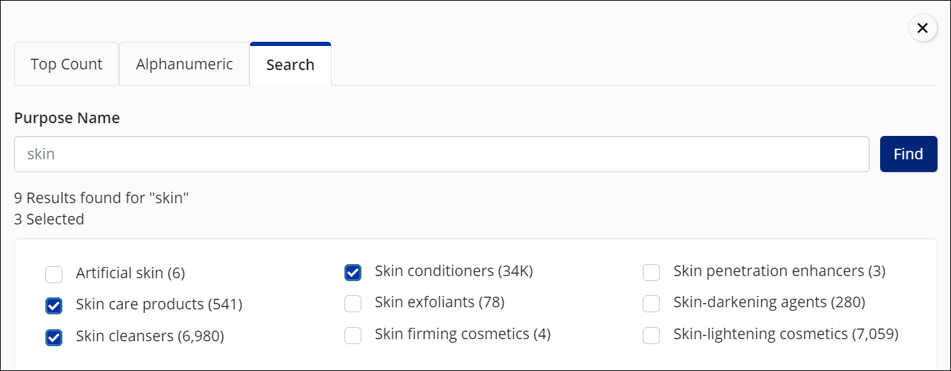 _Formulus-FormulationDesigner-SelectionWindow-Purpose-ViewMore-Window-Search.png